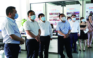 市委網信辦主任兼市委宣傳部副部長朱瑞軍一行蒞臨